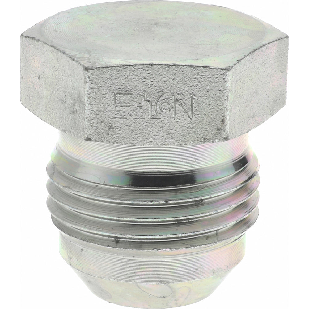 Eaton 900599-10S Steel Flared Tube Plug 5/8" OD, 7/8-14 Thread, 37 deg Flared Angle