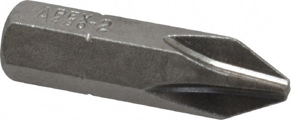 Apex 480-2X Phillips Screwdriver Insert Bit #2 Point, 5/16" Drive, 1-1/4" OAL