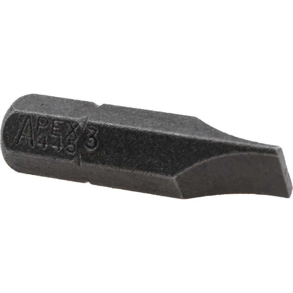 Apex 445-3X 1/4" x 0.042" Blade, 1/4" Drive Slotted Screwdriver Bit