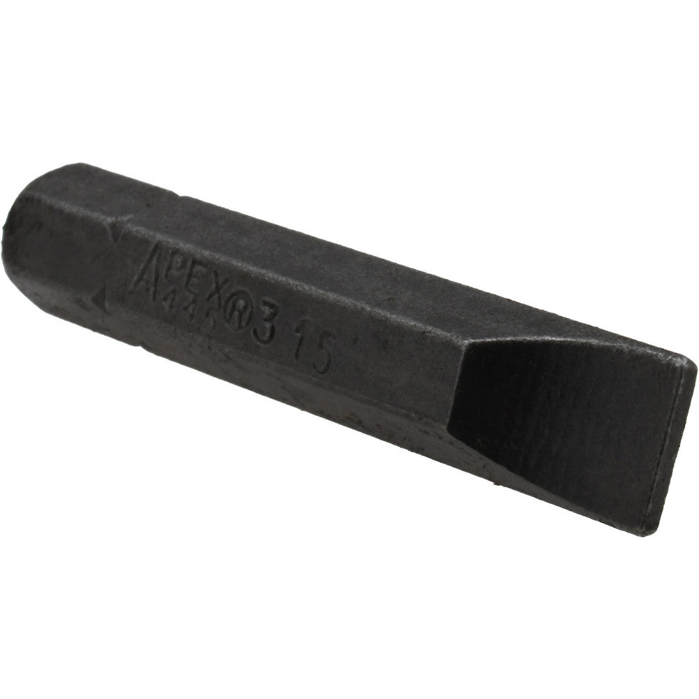 Apex 445-3-15X 1/4" x 0.042" Blade, 1/4" Drive Slotted Screwdriver Bit