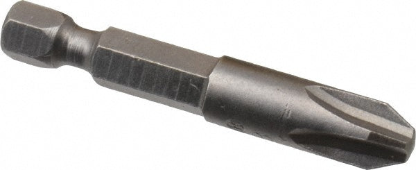 Apex 493X Power Screwdriver Bit #3 Phillips, #3 Speciality Point Size, 1/4" Hex Drive