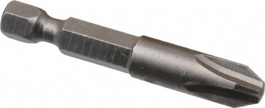 Apex 493X Power Screwdriver Bit #3 Phillips, #3 Speciality Point Size, 1/4" Hex Drive