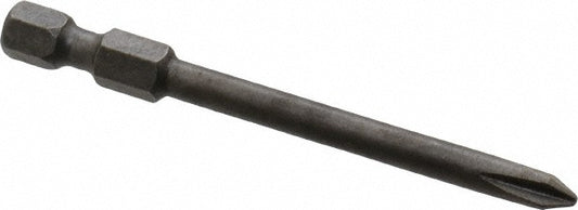 Apex 491-AX Power Screwdriver Bit #1 Phillips, #1 Speciality Point Size, 1/4" Hex Drive