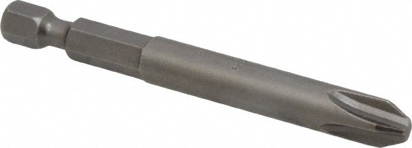 Apex 493-AX Power Screwdriver Bit #3 Phillips, #3 Speciality Point Size, 1/4" Hex Drive