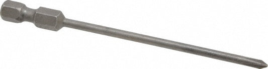 Apex 4910-BX Power Screwdriver Bit #0 Phillips, #0 Speciality Point Size, 1/4" Hex Drive