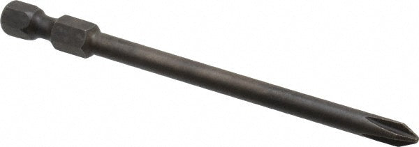 Apex 491-BX Power Screwdriver Bit #1 Phillips, #1 Speciality Point Size, 1/4" Hex Drive