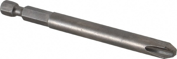 Apex 493-BX Power Screwdriver Bit #3 Phillips, #3 Speciality Point Size, 1/4" Hex Drive