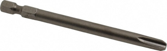 Apex 4930-BX Power Screwdriver Bit #3 Phillips, #3 Speciality Point Size, 1/4" Hex Drive