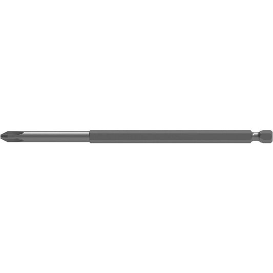 Apex 492-CX Power Screwdriver Bit #2 Phillips, #2 Speciality Point Size, 1/4" Hex Drive