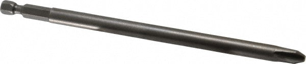 Apex 493-CX Power Screwdriver Bit #3 Phillips, #3 Speciality Point Size, 1/4" Hex Drive