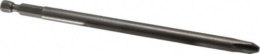 Apex 493-CX Power Screwdriver Bit #3 Phillips, #3 Speciality Point Size, 1/4" Hex Drive
