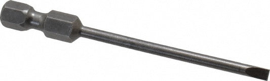 Apex 326-000X Power Screwdriver Bit 0.122" Blade Width, 1/4" Hex Drive