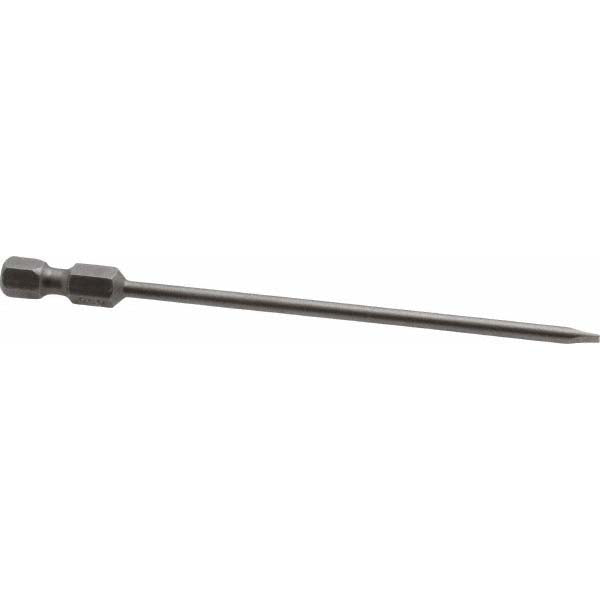 Apex 324-000X Power Screwdriver Bit 0.122" Blade Width, 1/4" Hex Drive
