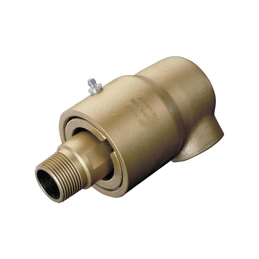 Duff-Norton 440465C 2 NPT Right Hand Rotor Thread, 2" NPT Port, 11-3/4" Body Length, Single Flow, General Purpose, Rotary Union