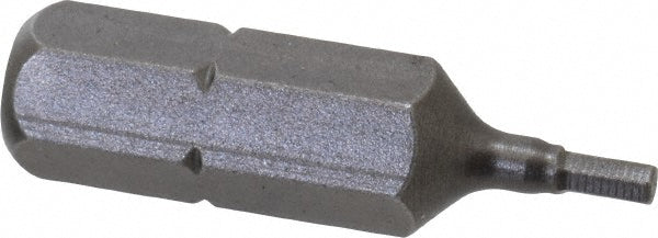 Apex 185-00X Hex Screwdriver Insert Bit 1/4" Drive, 1/16" Hex, 1" OAL