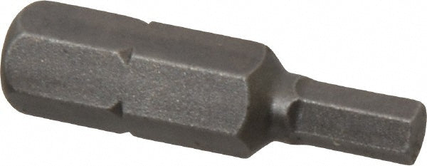 Apex 185-10X Hex Screwdriver Insert Bit 1/4" Drive, 9/64" Hex, 1" OAL