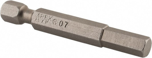 Apex AM-07 Power Screwdriver Bit 7/32" Hex Drive