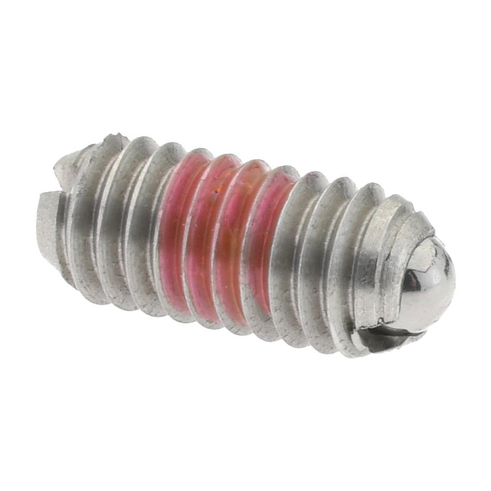 Gibraltar MSSW10-3BP-G Threaded Ball Plunger M4 x 0.7, 0.098" Ball Dia, 0.354" Body Length, 0.032" Max Ball Reach