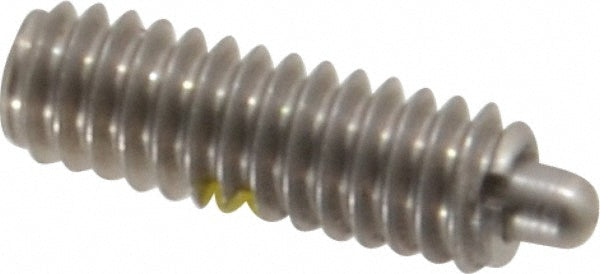 Gibraltar SSW10-4X-PT-G Threaded Spring Plunger 1/4-20, 3/4" Thread Length, 0.118" Dia, 1/8" Projection
