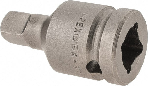 Apex EX-377-2 Socket Adapter Drive, 3/8" Square Male, 1/2" Square Female