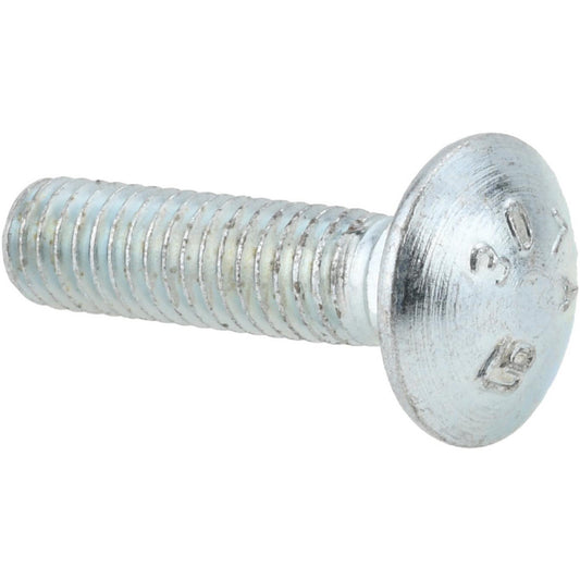 Value Collection CAI203102000-10LBBX Carriage Bolt 5/16-18, 2" Length Under Head, Square Neck