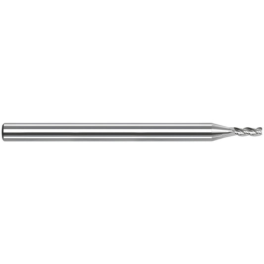Harvey Tool 50062-C4 Corner Radius End Mill 1/16" Dia, 0.0050" Radius, 3 Flute, Solid Carbide