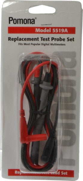 Pomona 5519A Test Leads Extension Use with Fluke H-P Tektronix Digital Multimeter & Wavetek Digital Multimeter