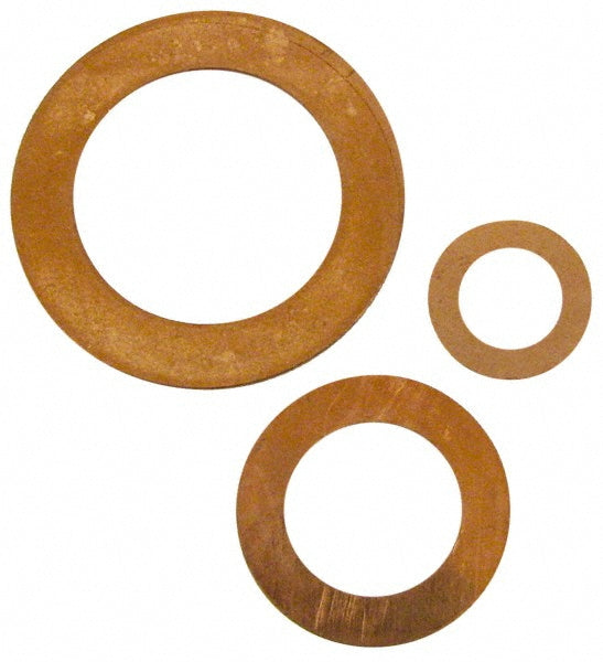 ELECTRO HARDWARE SHIM-6-COP Round Shim 0.064" Thick, 0.375" ID, 0.625" OD