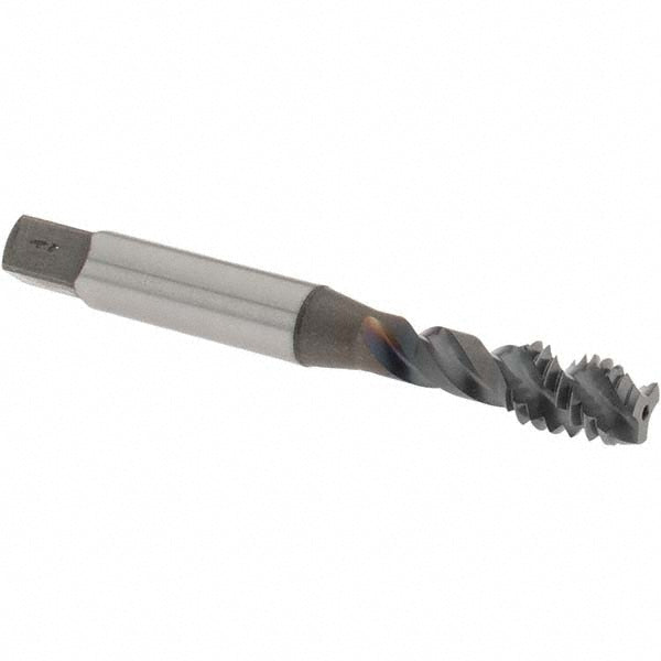 OSG 2930808 Spiral Flute Tap 5/16-18, UNC, 3 Flute, Modified Bottoming Chamfer, 3B Class of Fit, Vanadium High-Speed Steel, TiCN Finish