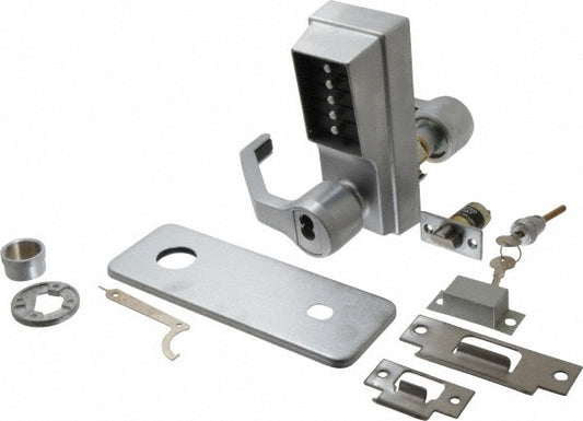 Kaba Access LL1021B-26D-41 Combination Entry with Key Override Lever Lockset for 1-3/8 to 2-1/4" Thick Doors