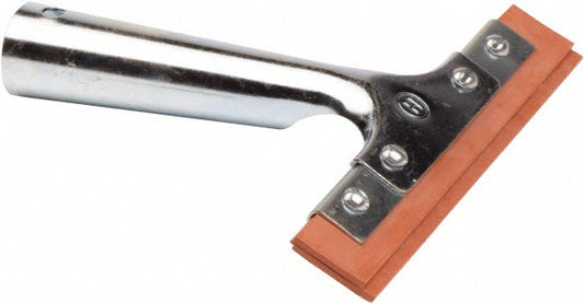 Weiler 45537 Squeegee 6" Blade Width, Rubber Blade, Tapered Handle Connection