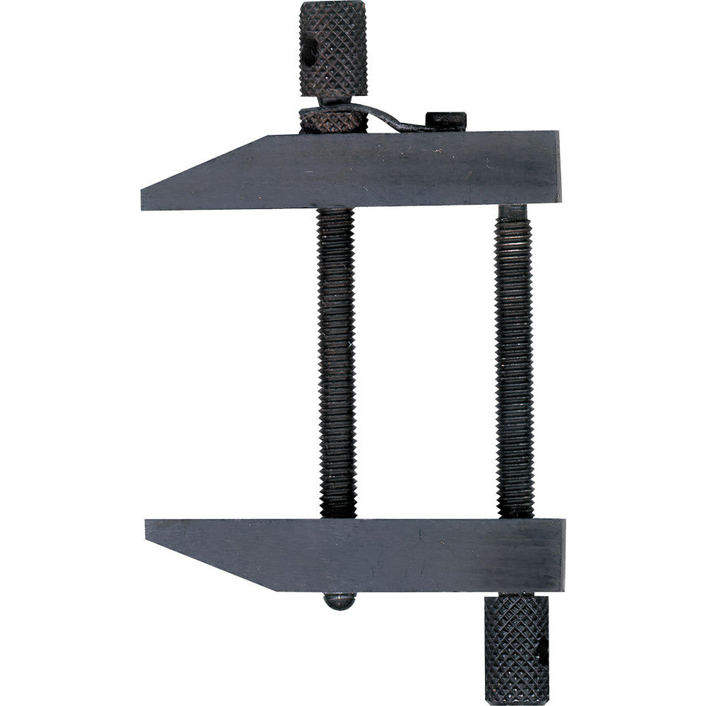 Fowler 52-465-015-0 Parallel Clamps Maximum Capacity (Inch) 3  Jaw Length 4in  Clamping Action Squeeze  Arm Material Hardened Steel  Throat Depth 4in  Thread Size 10-32