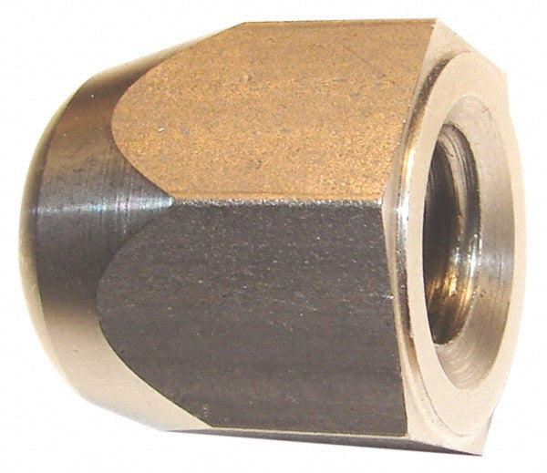 Morton Machine Works AN-2 1/2-13" UNC, 7/8" Width Across Flats, Black Oxide Finish, Steel Acorn Nut