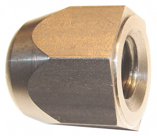 Morton Machine Works AN-2 1/2-13" UNC, 7/8" Width Across Flats, Black Oxide Finish, Steel Acorn Nut