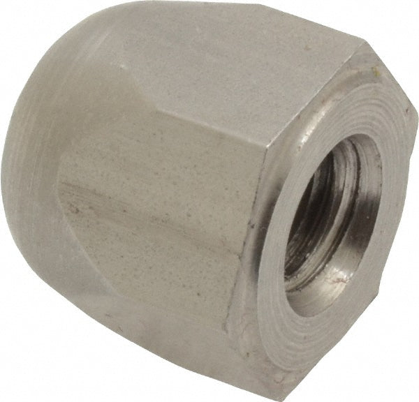 Morton Machine Works AN-0SS 5/16-18" UNC, 5/8" Width Across Flats, Uncoated, Stainless Steel Acorn Nut