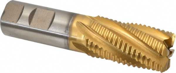 Hertel 06822068 Roughing End Mill 1-1/8" Dia, 6 Flute, Single End, Cobalt