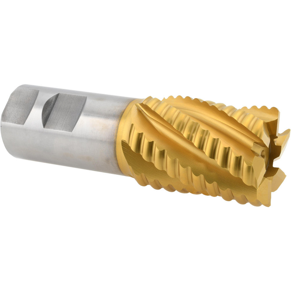 Hertel 06822084 Roughing End Mill 1-1/2" Dia, 6 Flute, Single End, Cobalt