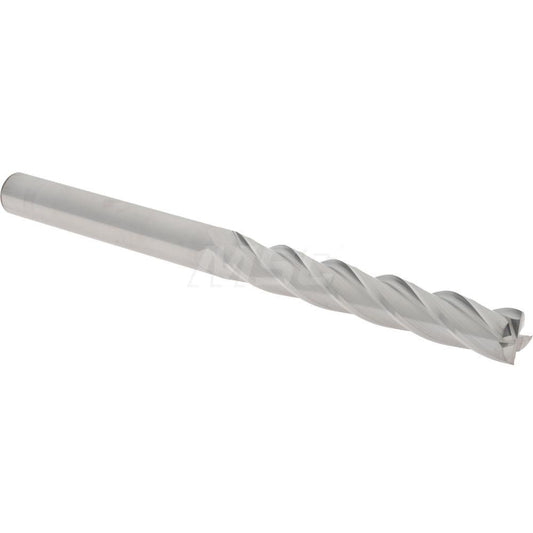 Hertel 06822415 Square End Mill 7/16" Dia, 3" LOC, 4 Flute, Solid Carbide