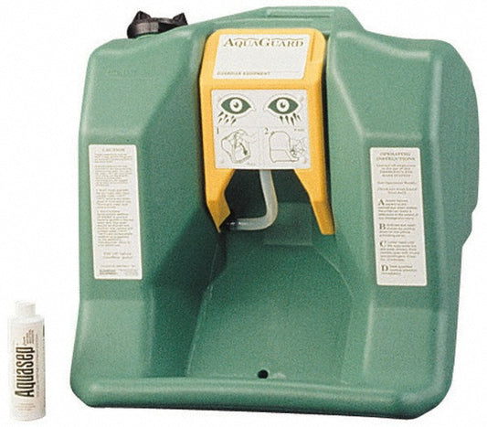 Guardian G1540 Portable Eye Wash Stations Material Polyethylene  Maximum Flow Rate 0.7GPM  Duration of Flow 15  Overall Width 22in  