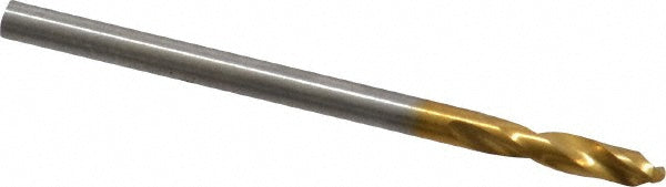Guhring 9006590025800 Screw Machine Length Drill Bit 0.1015" Dia, 130 &deg, Cobalt