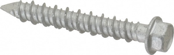 Red Head 3368907 Concrete & Masonry Fastener 1/4" Dia, 1-3/4" Length Under Head, Hex Drive