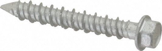 Red Head 3368907 Concrete & Masonry Fastener 1/4" Dia, 1-3/4" Length Under Head, Hex Drive