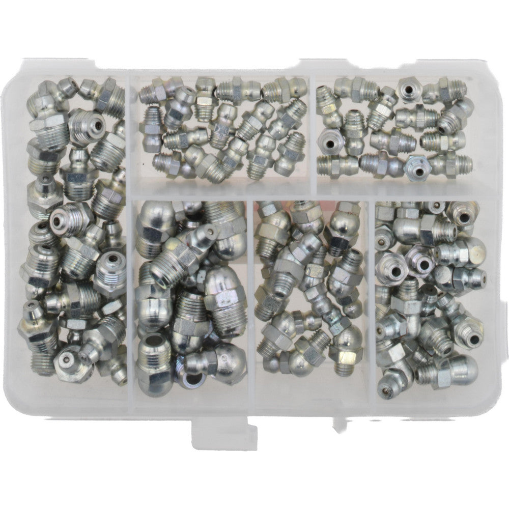 Pro-Lube GFT/KIT/SAE-95 95 Piece, Inch, Box Plastic Steel Grease Fitting Set