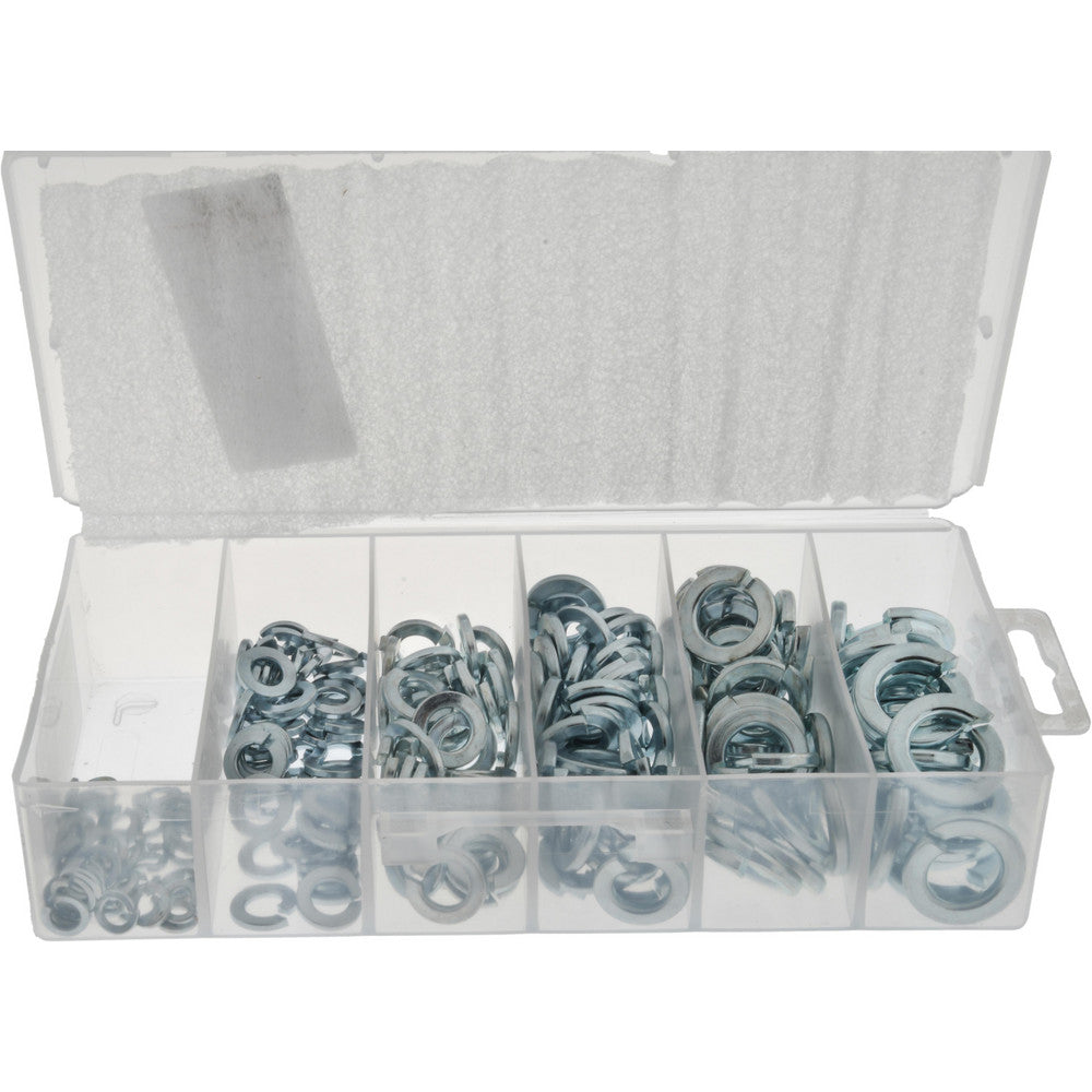 Value Collection 06878151 235 Piece, 3/16 to 1/2" Screw, Steel Lock Washer Assortment