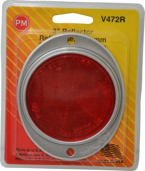 Peterson V472R 3" Diam, Red Lens & Reflector