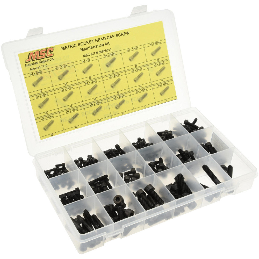 Value Collection NFC-KIT240 255 Piece Steel Socket Head Cap Screws