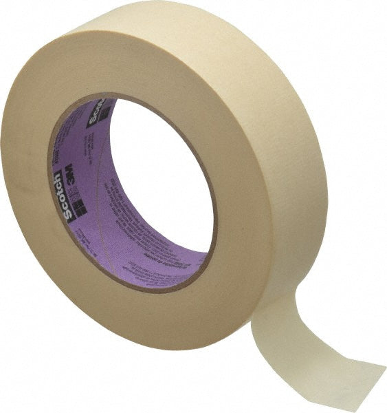 Scotch 7100009456 Masking Tape 38 mm Wide, 60 yd Long, 5.5 mil Thick, Tan