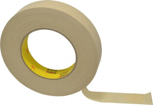 3M 7000088514 Masking Tape 1" Wide, 60 yd Long, 7.6 mil Thick, Tan