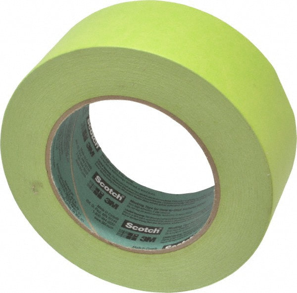 Scotch 7000126658 Masking Tape 2" Wide, 60 yd Long, 6 mil Thick, Green