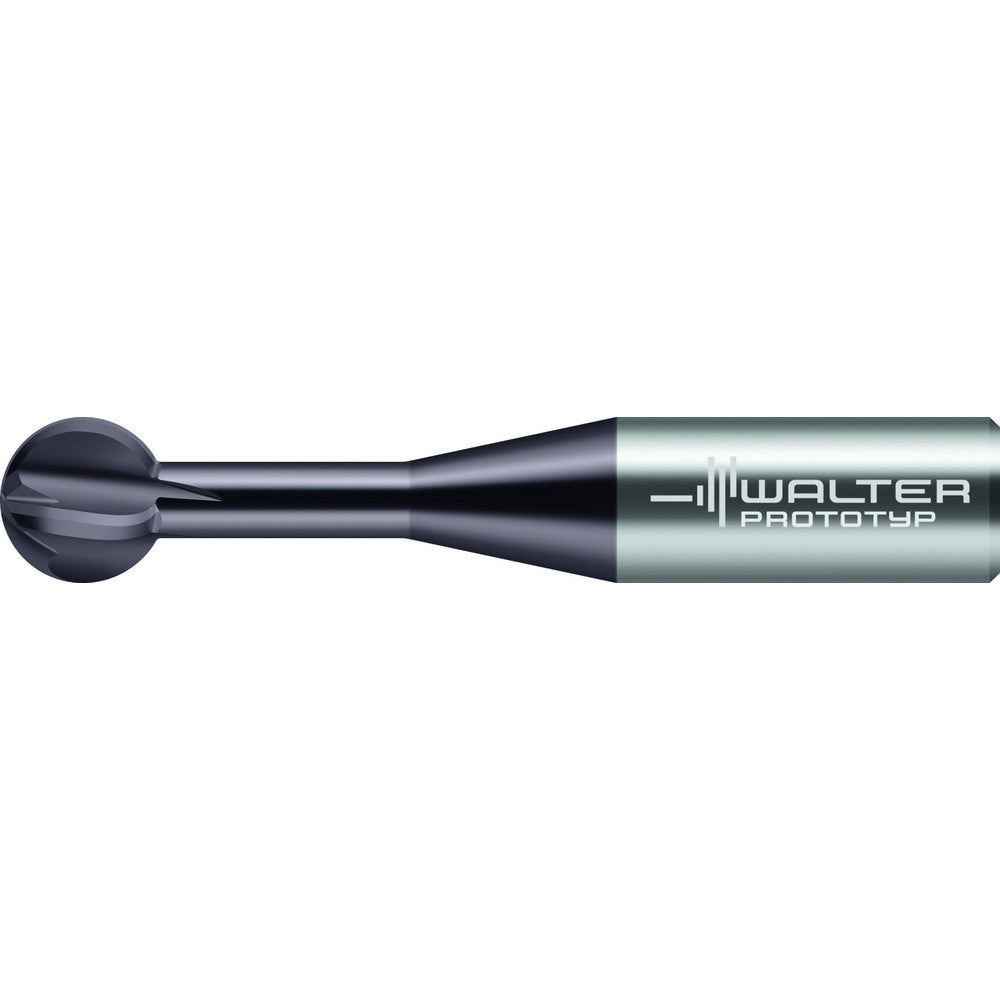 Walter-Prototyp 8418099 Ball End Mill 3/16" Dia, 3/32" LOC, 4 Flute, Solid Carbide